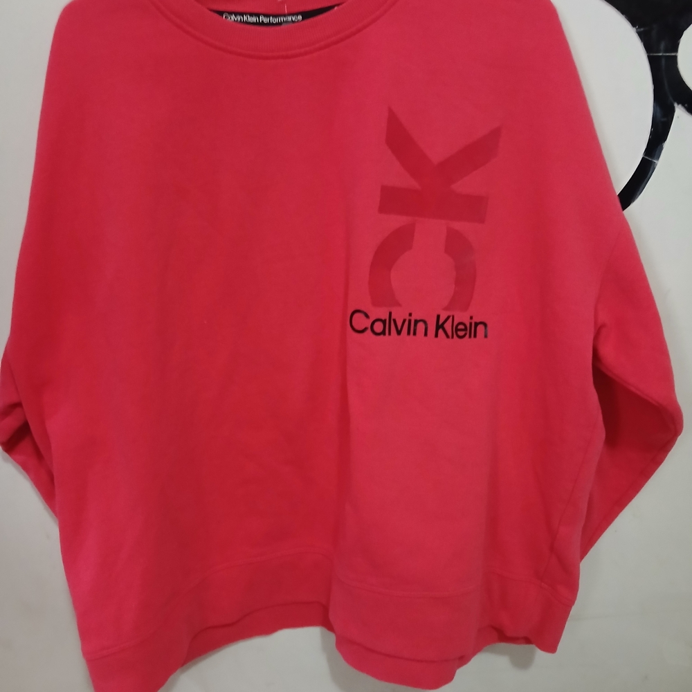 Calvin Klein Red Sweatshirt